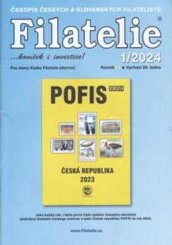 CZ FILATELIE 2024 / 01 - 12 - kompletní ročník